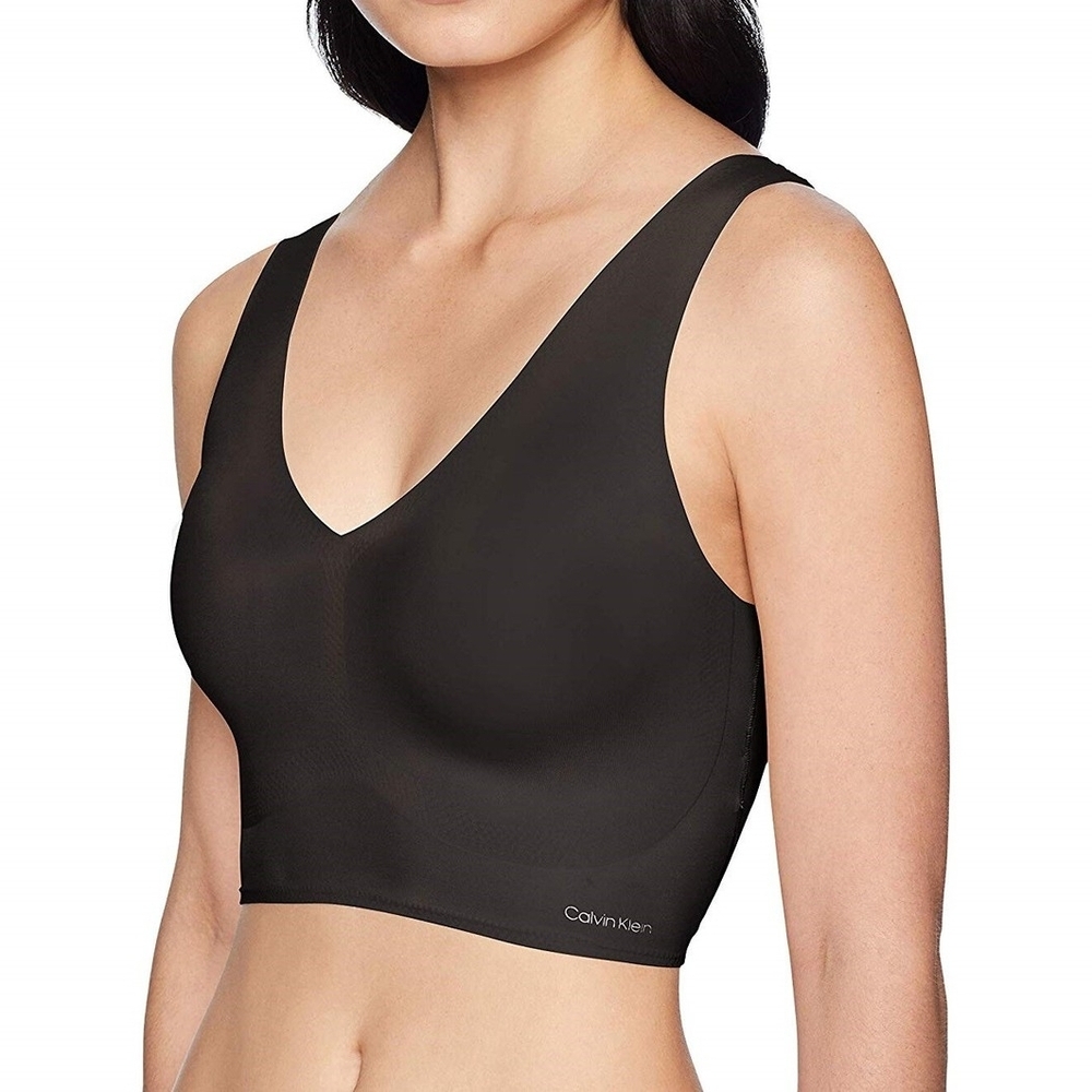 Calvin Klein Women's Black Seamless Bralette